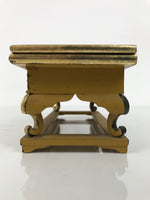 Japanese Buddhist Altar Lacquered Wood Offering Table Vtg Uwajoku Maejoku BA863