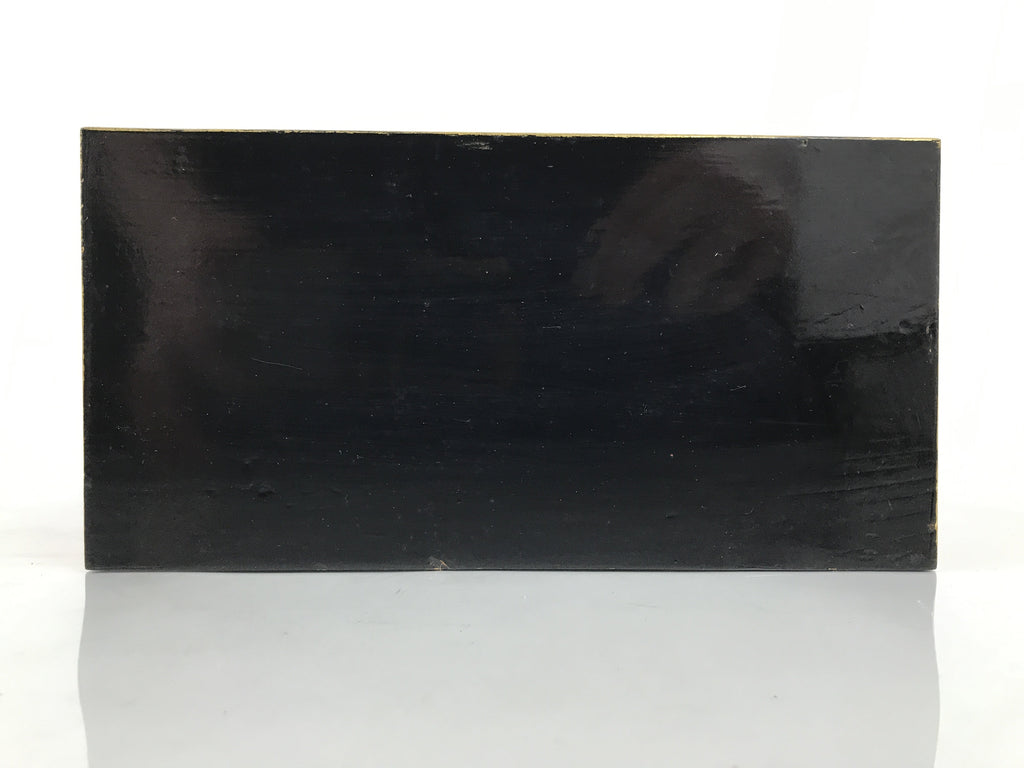 Japanese Buddhist Altar Lacquered Wood Offering Table Vtg Uwajoku Maejoku BA864