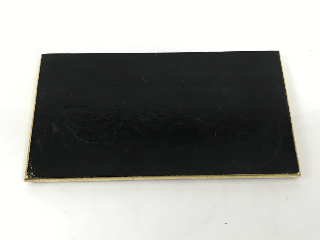 Japanese Buddhist Altar Lacquered Wood Offering Table Vtg Uwajoku Maejoku BA865