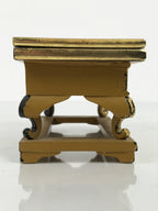 Japanese Buddhist Altar Lacquered Wood Offering Table Vtg Uwajoku Maejoku BA865