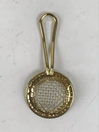 Japanese Buddhist Altar Metal Incense Ash Sifter Vtg Haikoshi Furui Gold BA679