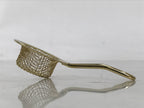 Japanese Buddhist Altar Metal Incense Ash Sifter Vtg Haikoshi Furui Gold BA679