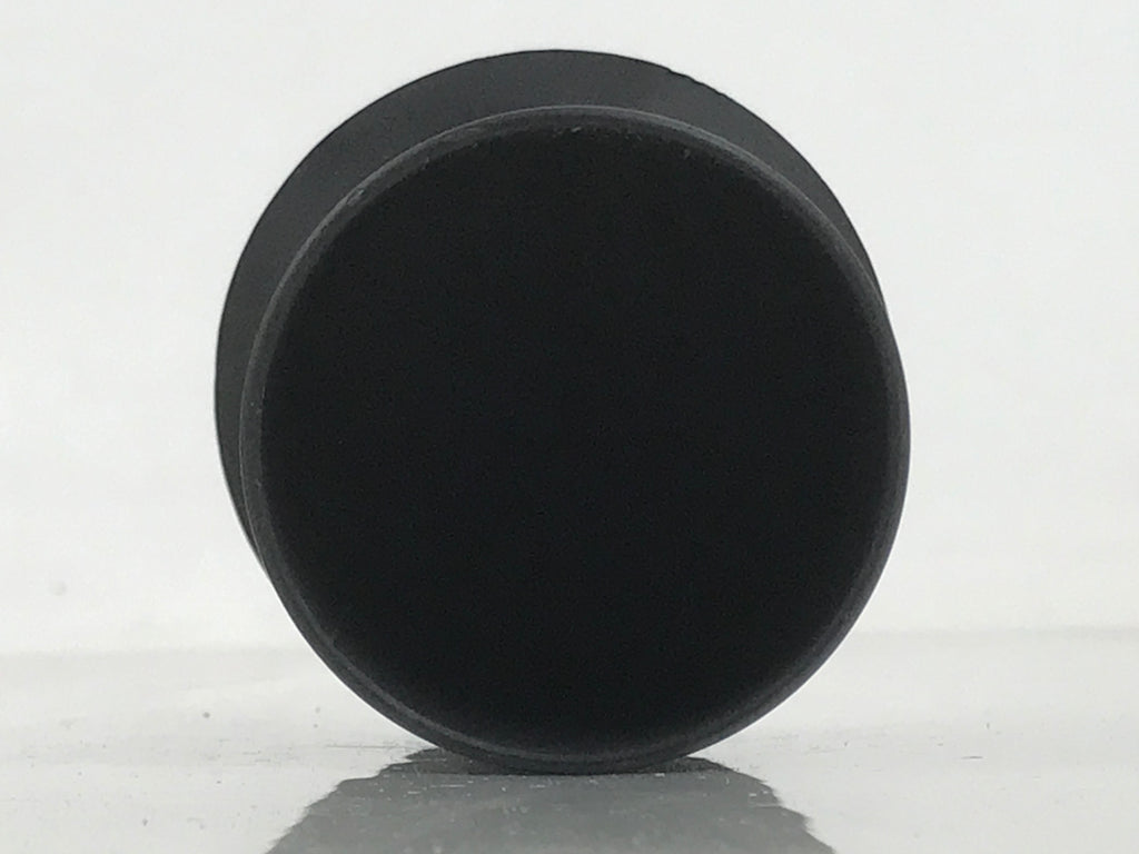 Japanese Buddhist Altar Metal Matchstick Disposal Jar Hikeshi Vtg Black BA638