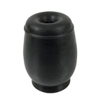 Japanese Buddhist Altar Metal Matchstick Disposal Jar Vtg Hikeshi Black BA529