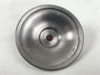 Japanese Buddhist Altar Metal Water Offering Cup Tea Chaki Silver Stand BA639