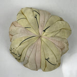 Japanese Buddhist Altar Orin Bell Singing Bowl Fabric Pillow Vtg Pink BA540