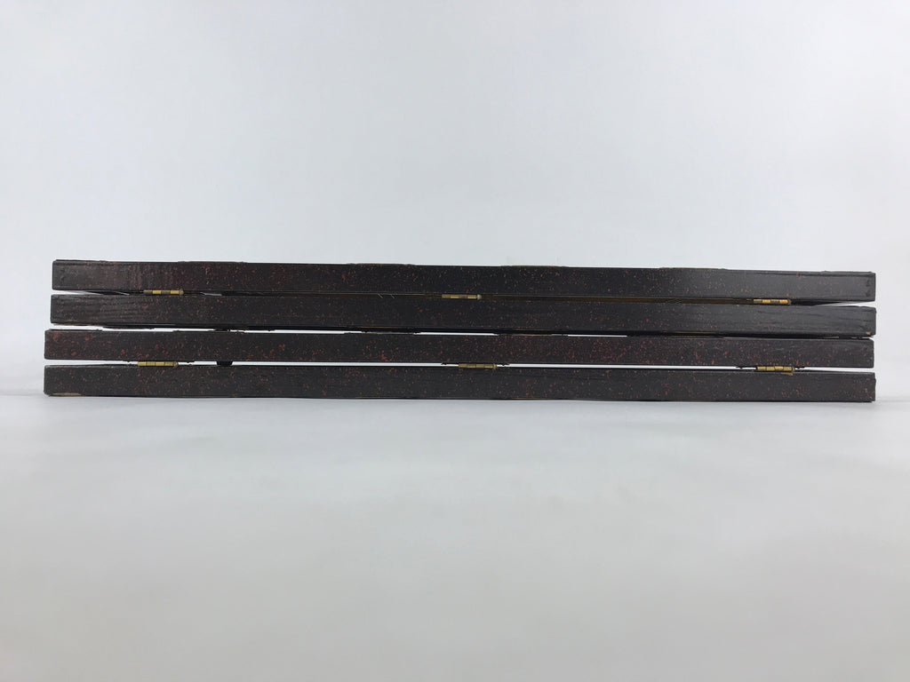 Japanese Buddhist Altar Part Door Panel Vtg Gold Gilt Temple Lacquered Gold BA8