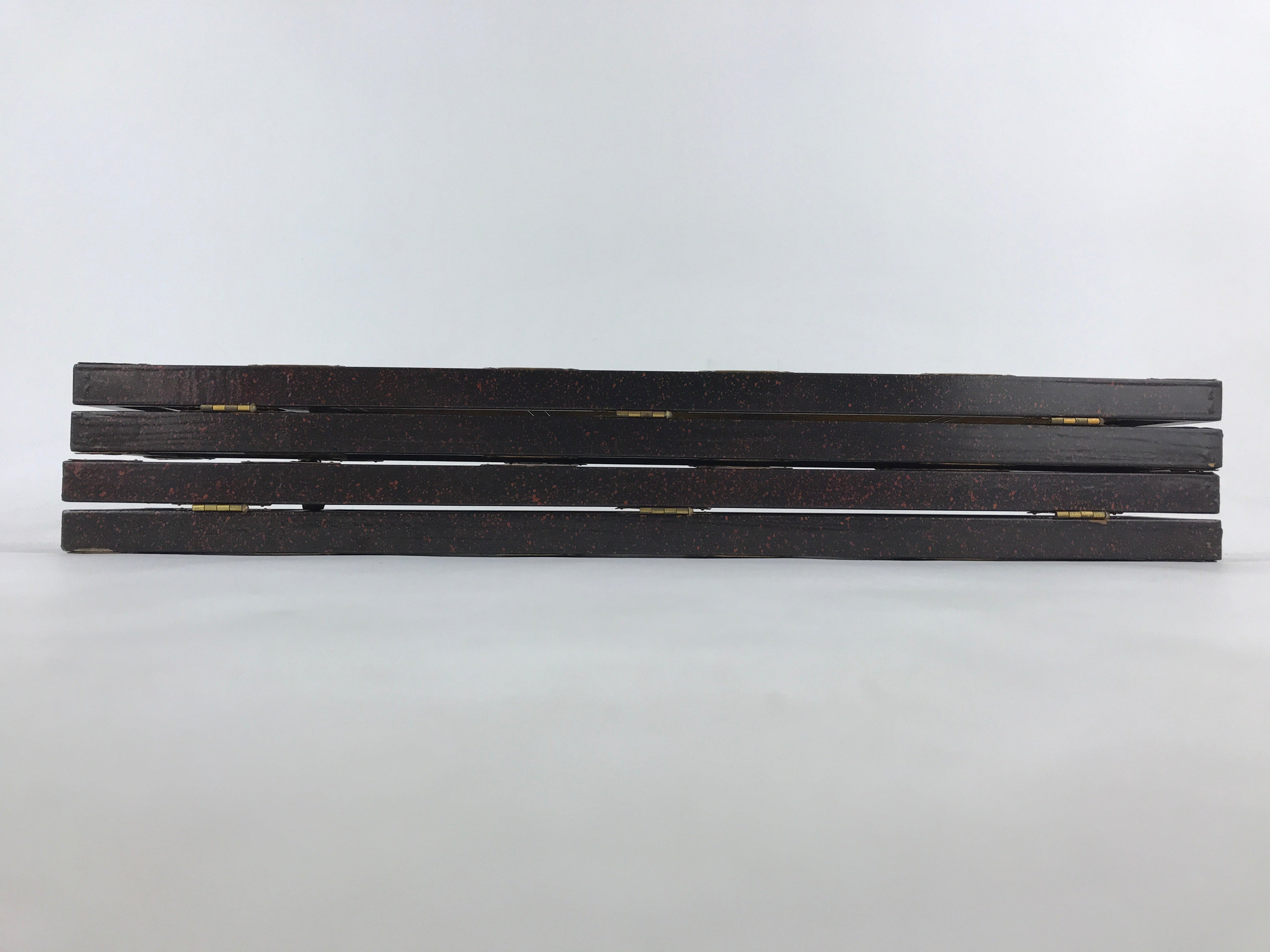 Japanese Buddhist Altar Part Door Panel Vtg Gold Gilt Temple Lacquered Gold BA8