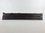 Japanese Buddhist Altar Part Door Panel Vtg Gold Gilt Temple Lacquered Gold BA8