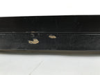 Japanese Buddhist Altar Part Inner Door Lacquer Panel Vtg Black Gold Crane BA491