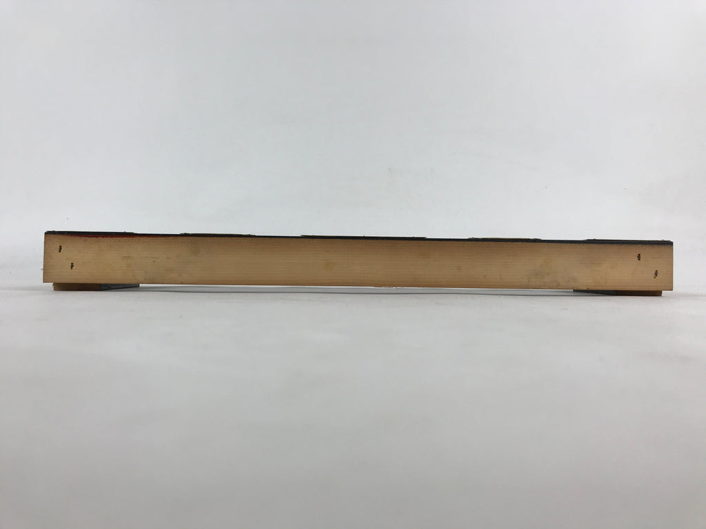 Japanese Buddhist Altar Part Sliding Doors Vtg Bird Gold Gilt Lacquer Gold BA7
