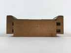 Japanese Buddhist Altar Part Sliding Doors Vtg Bird Gold Gilt Lacquer Gold BA7
