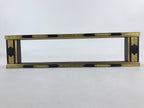 Japanese Buddhist Altar Part Sliding Doors Vtg Bird Gold Gilt Lacquer Gold BA7