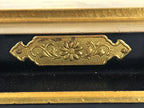 Japanese Buddhist Altar Part Vtg Metal Decoration Gold Gilt Lacquered Gold BA10