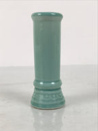 Japanese Buddhist Altar Porcelain Celadon Incense Holder Vtg Senkousashi BA919