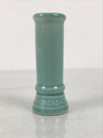 Japanese Buddhist Altar Porcelain Celadon Incense Holder Vtg Senkousashi BA919
