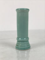 Japanese Buddhist Altar Porcelain Celadon Incense Holder Vtg Senkousashi BA919