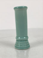 Japanese Buddhist Altar Porcelain Celadon Incense Holder Vtg Senkousashi BA919