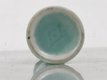 Japanese Buddhist Altar Porcelain Celadon Incense Holder Vtg Senkousashi BA919