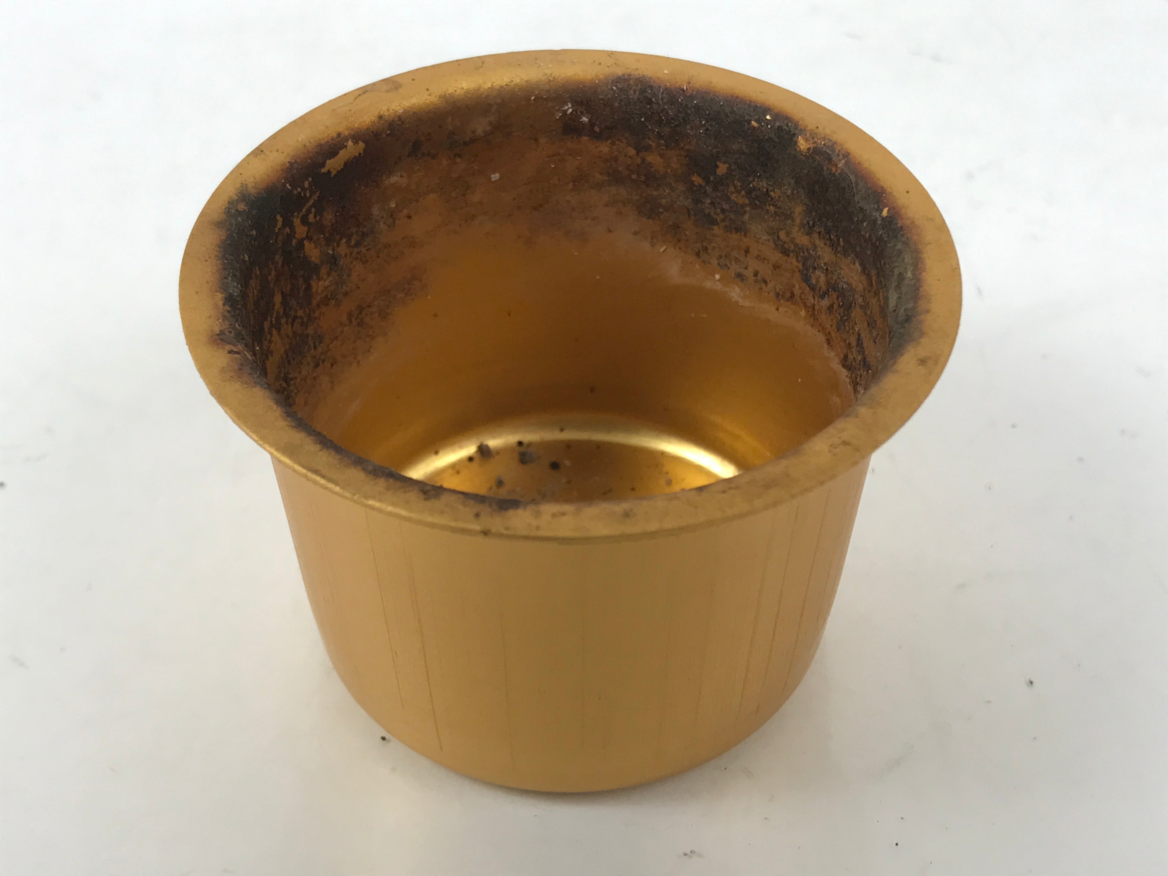 Japanese Buddhist Altar Porcelain Incense Burner Koro Vtg Celadon Blue BA666