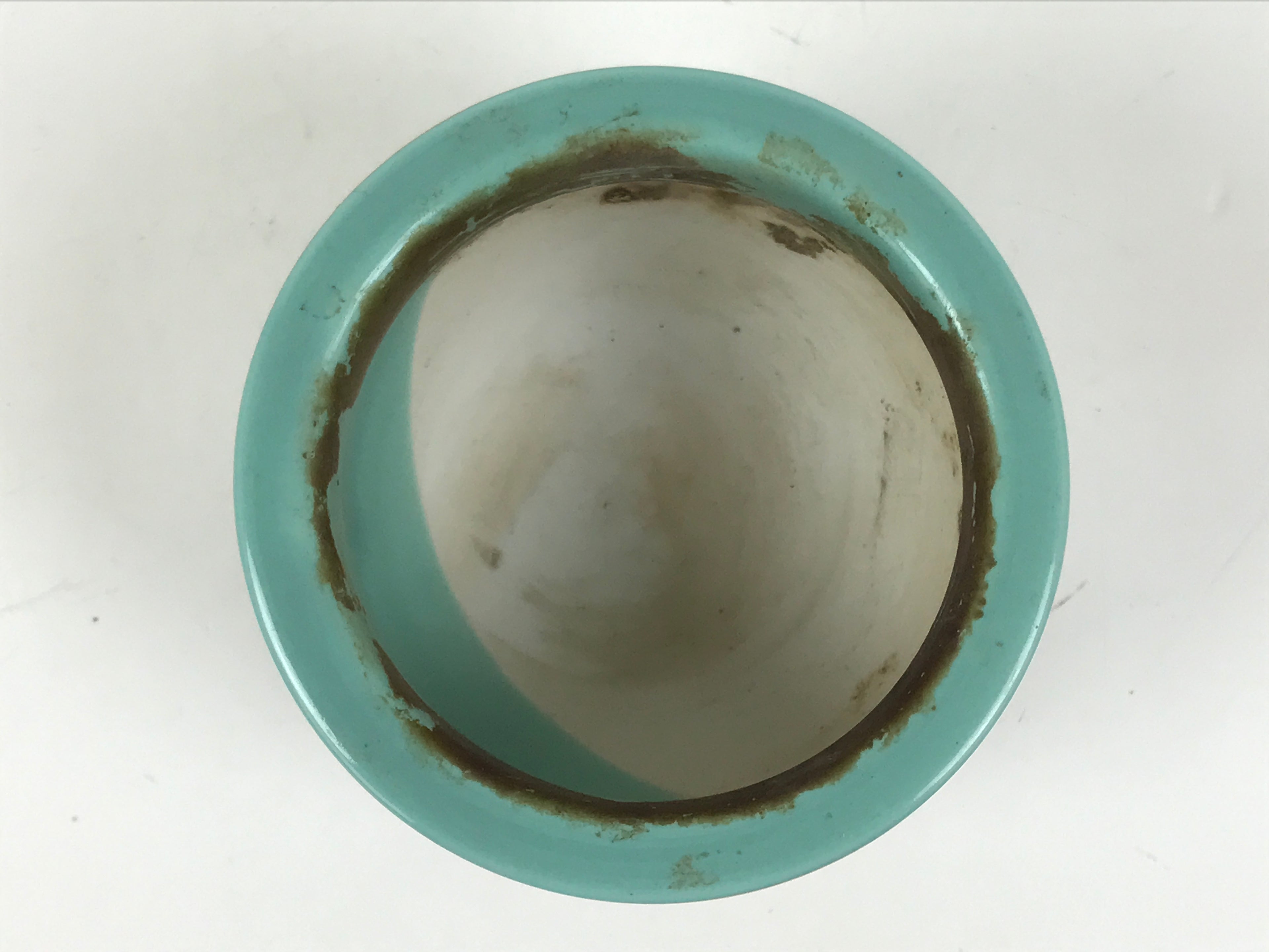 Japanese Buddhist Altar Porcelain Incense Burner Koro Vtg Celadon Lotus BA664