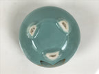 Japanese Buddhist Altar Porcelain Incense Burner Koro Vtg Celadon Lotus BA920