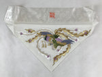 Japanese Buddhist Altar Silk Cloth Uchishiki Vtg Embroidered Phoenix Gold BA253