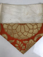 Japanese Buddhist Altar Silk Table Cloth Uchishiki Chrysanthemum Kiku Gold UC28