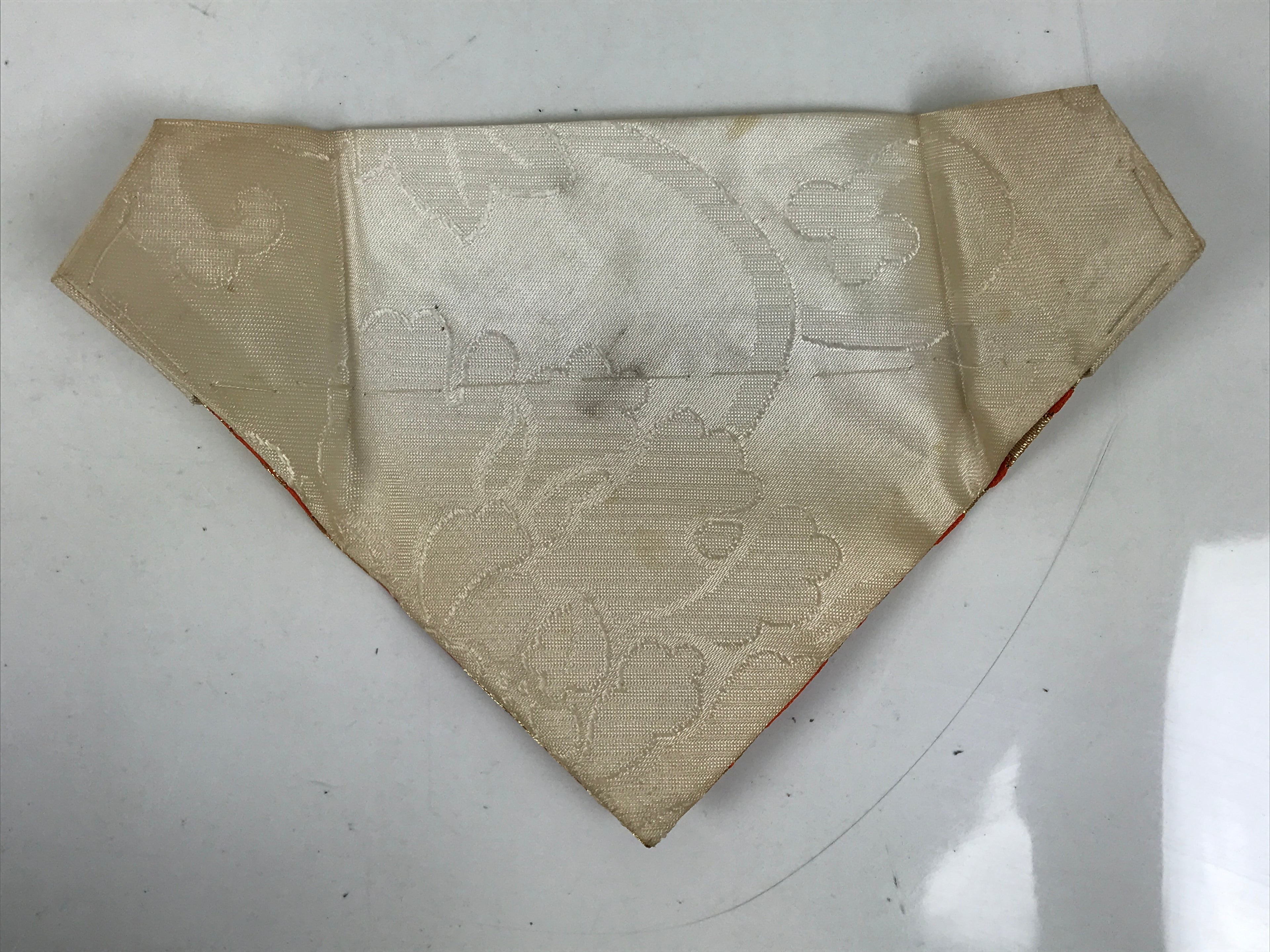 Japanese Buddhist Altar Silk Table Cloth Uchishiki Chrysanthemum Kiku Gold UC28