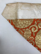 Japanese Buddhist Altar Silk Table Cloth Uchishiki Chrysanthemum Kiku Gold UC29