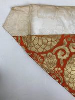 Japanese Buddhist Altar Silk Table Cloth Uchishiki Chrysanthemum Kiku Gold UC29