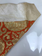Japanese Buddhist Altar Silk Table Cloth Uchishiki Chrysanthemum Kiku Gold UC29