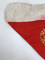 Japanese Buddhist Altar Silk Table Cloth Uchishiki Embroidered Gold Crest UC30