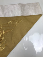 Japanese Buddhist Altar Silk Table Cloth Uchishiki Embroidered Gold Dragon UC40