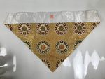 Japanese Buddhist Altar Silk Table Cloth Uchishiki Embroidered Mandala Gold UC34