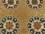 Japanese Buddhist Altar Silk Table Cloth Uchishiki Embroidered Mandala Gold UC34