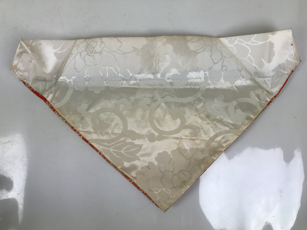 Japanese Buddhist Altar Silk Table Cloth Uchishiki Mandala Orange Gold Blue UC26