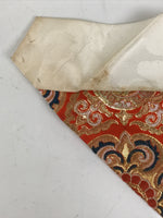 Japanese Buddhist Altar Silk Table Cloth Uchishiki Mandala Orange Gold UC25