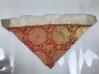 Japanese Buddhist Altar Silk Table Cloth Uchishiki Peony Mandala Embroidery UC33