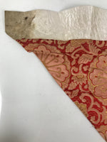 Japanese Buddhist Altar Silk Table Cloth Uchishiki Peony Mandala Embroidery UC33