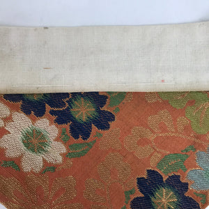 Japanese Buddhist Altar Silk Table Cloth Uchishiki Vtg Cherry Blossoms BA370