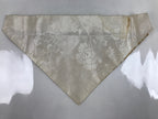Japanese Buddhist Altar Silk Table Cloth Uchishiki Vtg Chrysanthemum Gold BA314