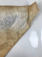 Japanese Buddhist Altar Silk Table Cloth Uchishiki Vtg Chrysanthemum Gold UC16