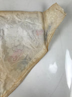 Japanese Buddhist Altar Silk Table Cloth Uchishiki Vtg Ho-Oh Bird Gold Red UC17