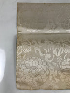 Japanese Buddhist Altar Silk Table Cloth Uchishiki Vtg Lotus Pond Blue Pink UC23