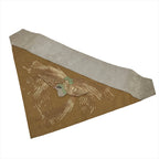 Japanese Buddhist Altar Silk Table Cloth Uchishiki Vtg Phoenix Gold BA313