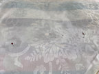 Japanese Buddhist Altar Silk Tablecloth Uchishiki Vtg Triangle Gold Peony BA99