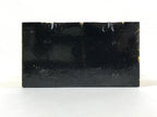 Japanese Buddhist Altar Spiritual Tablet Vtg Black Gold Lacquer Wood Ihai BA179