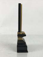 Japanese Buddhist Altar Spiritual Tablet Vtg Lacquer Wood Dharma Name Ihai BA684