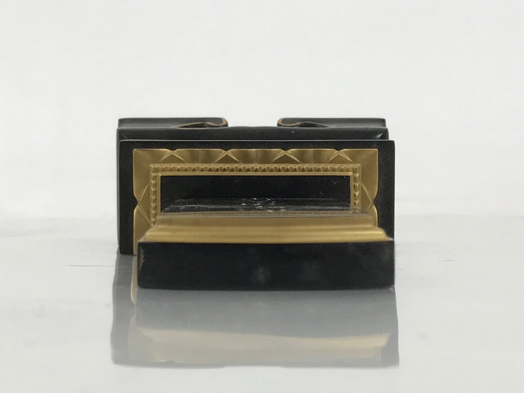 Japanese Buddhist Altar Spiritual Tablet Vtg Lacquer Wood Dharma Name Ihai BA684